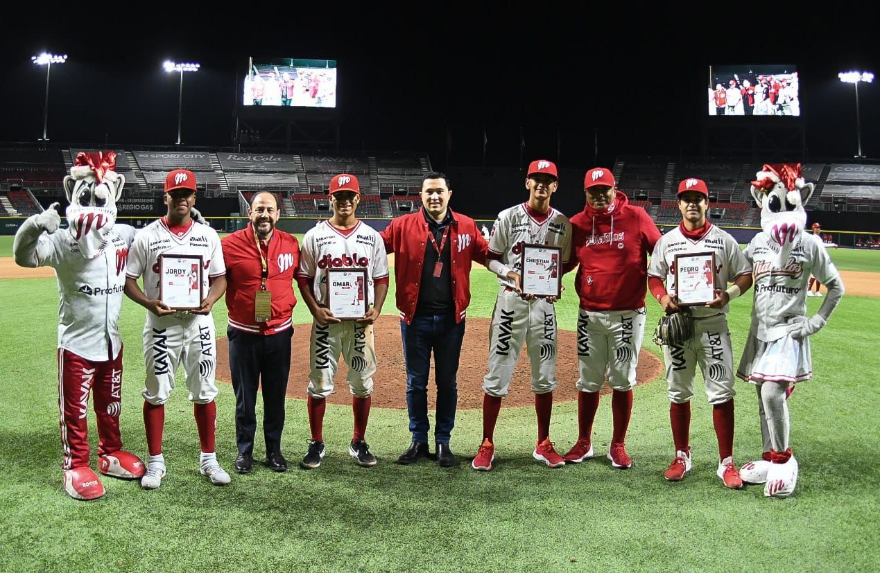 RECONOCIMIENTO A CAMPEONES INDIVIDUALES DE DIABLOS ROJOS