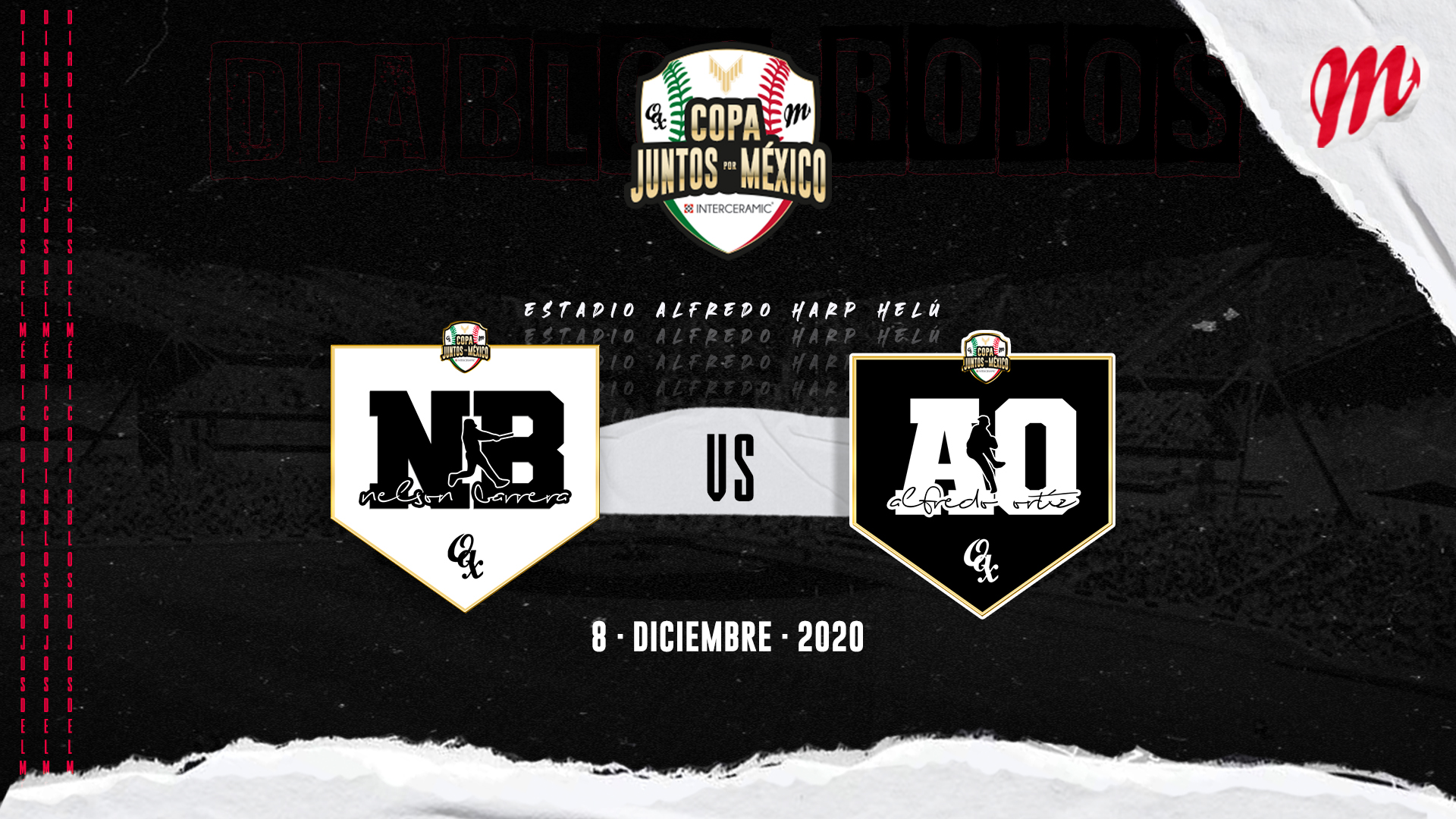 BoxScore Barrera Vs Ortíz (8 Diciembre 2020)