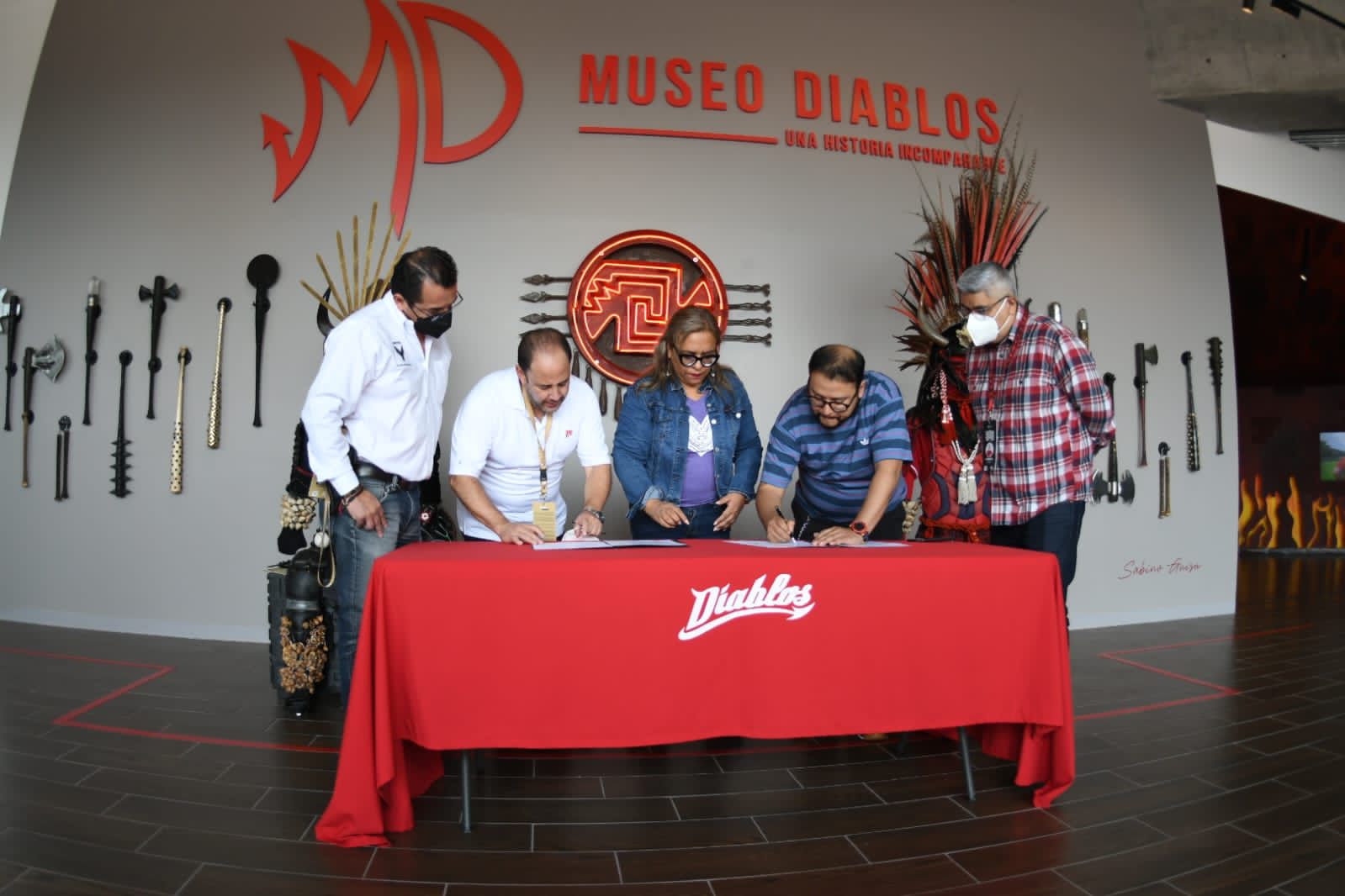 MUSEO DIABLOS FIRMA CONVENIO DE TRABAJO CON LA SECRETARÍA DE CULTURA*