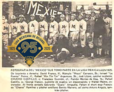 LA LIGA MEXICANA DE BEISBOL  CUMPLE 95 AÑOS DE VIDA