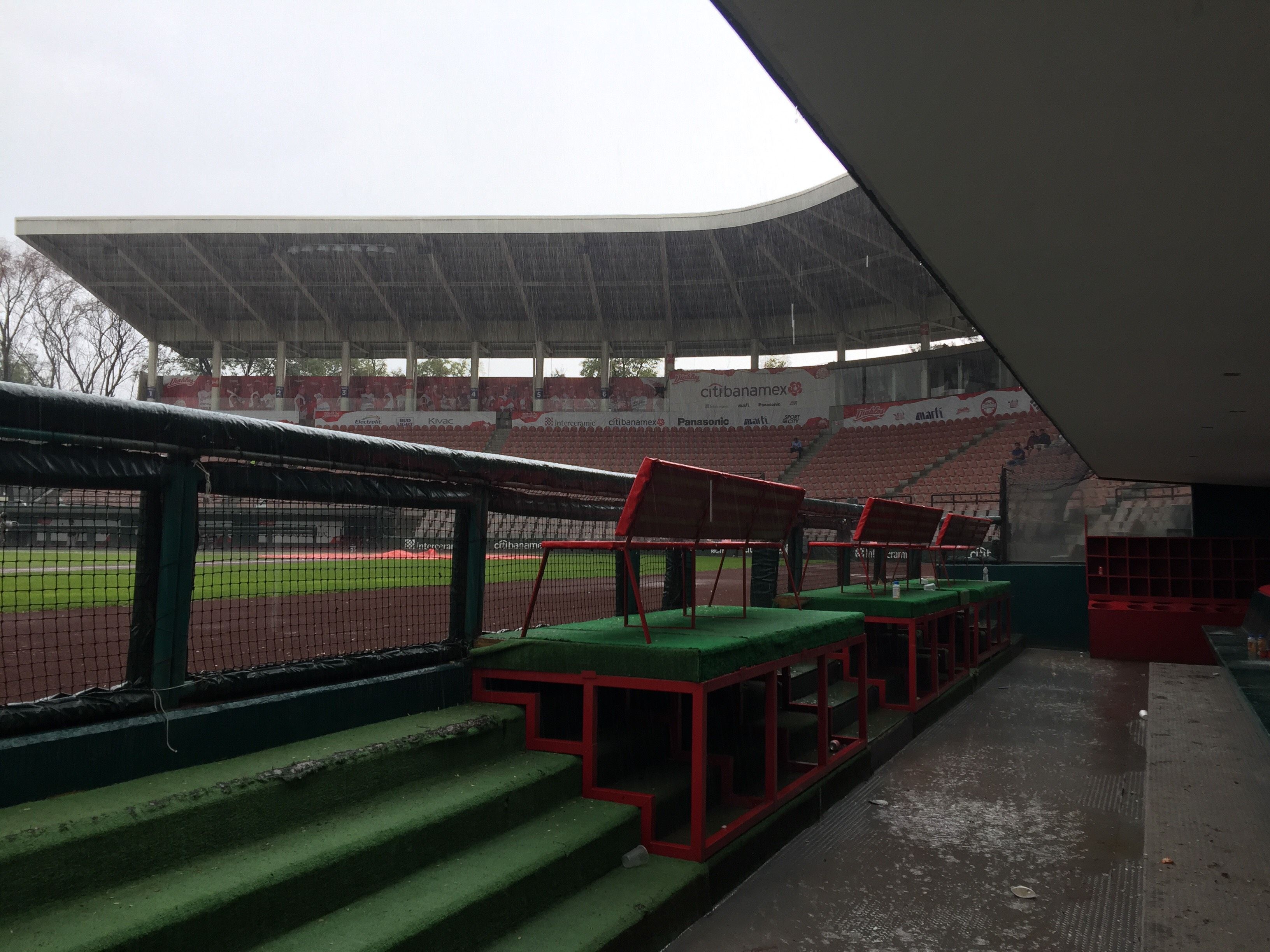 SUSPENDIDO POR LLUVIA EL 2DO JUEGO DE PRETEMPORADA 