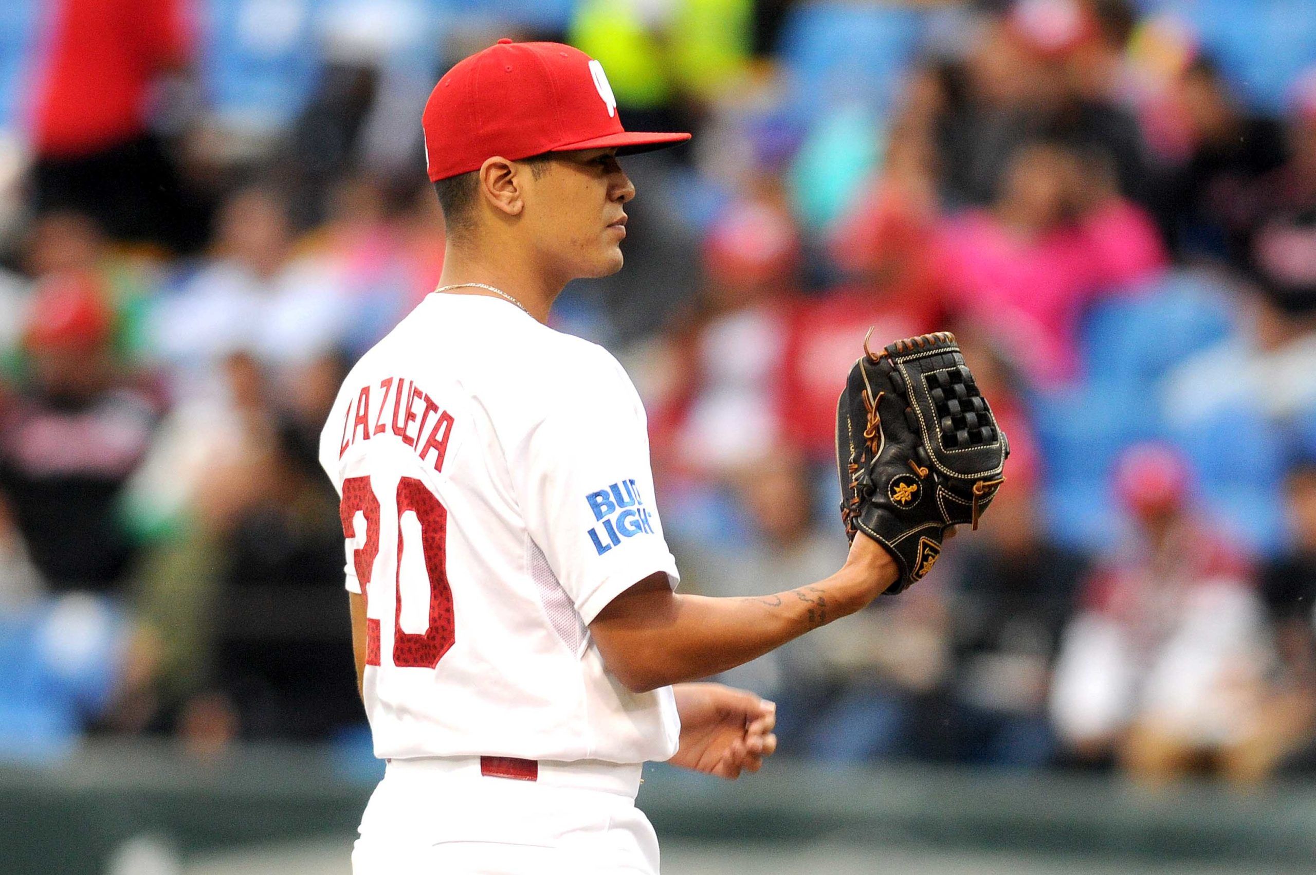LOS LANZADORES ZURDOS SAMUEL ZAZUETA Y JONATHAN PARTIDA AL BULLPEN ESCARLATA