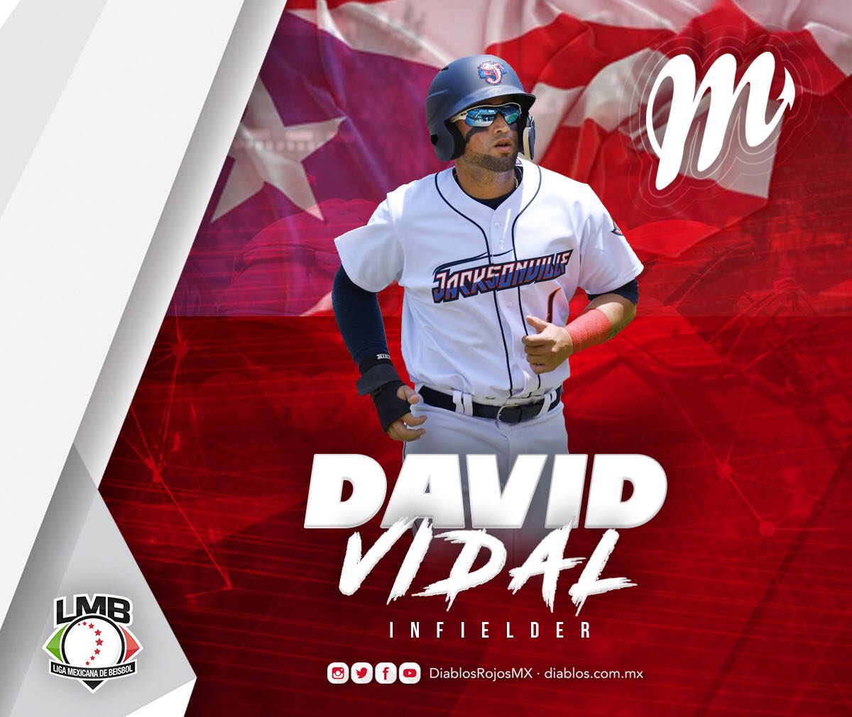 EL INFIELD PUERTORRIQUEÑO DAVID VIDAL, LLEGA A LOS DIABLOS ROJOS