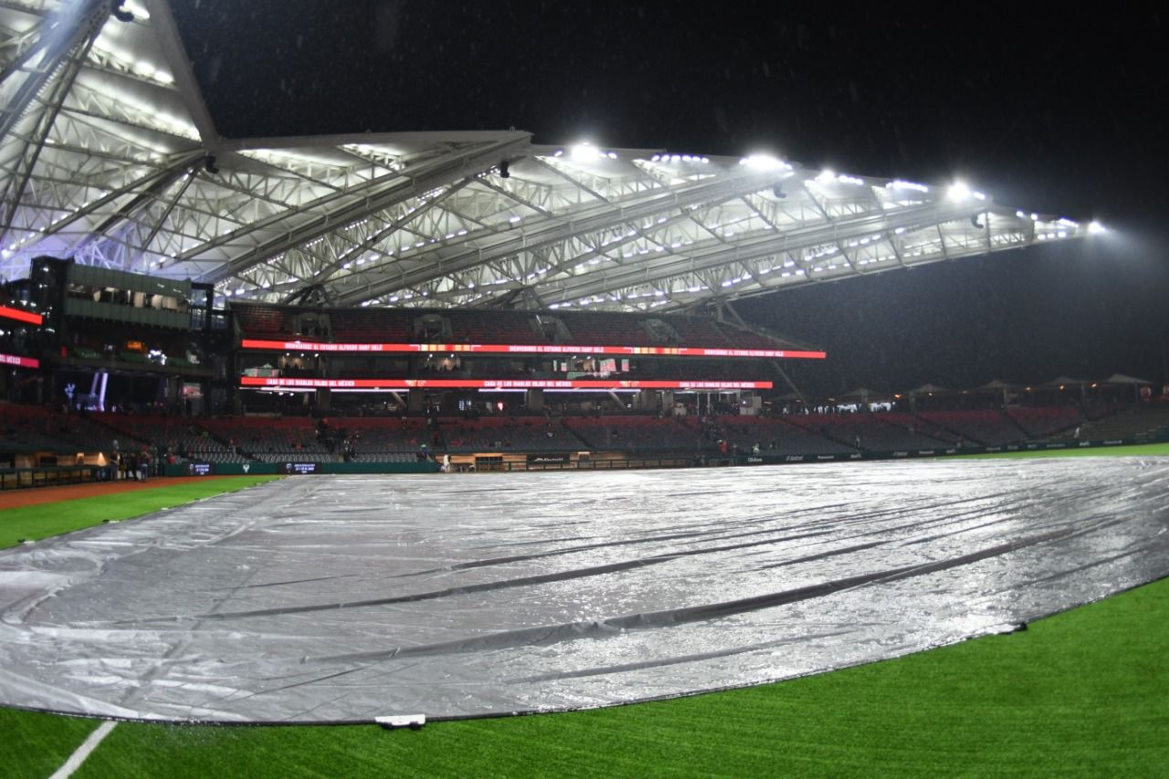 SE CANCELA EL TERCER JUEGO DE LA SERIE  LEÓN VS MÉXICO